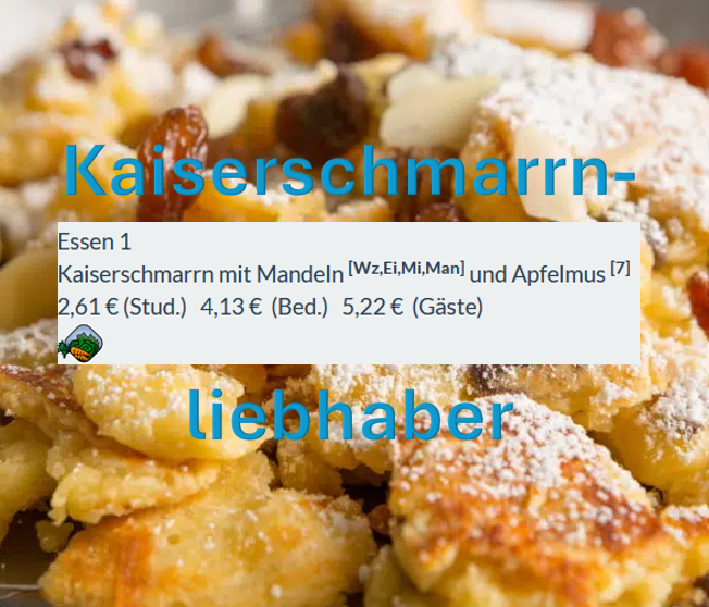 Kaiserschmarrn Liebhaber